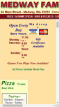 Mobile Screenshot of medwayfamouspizza.com